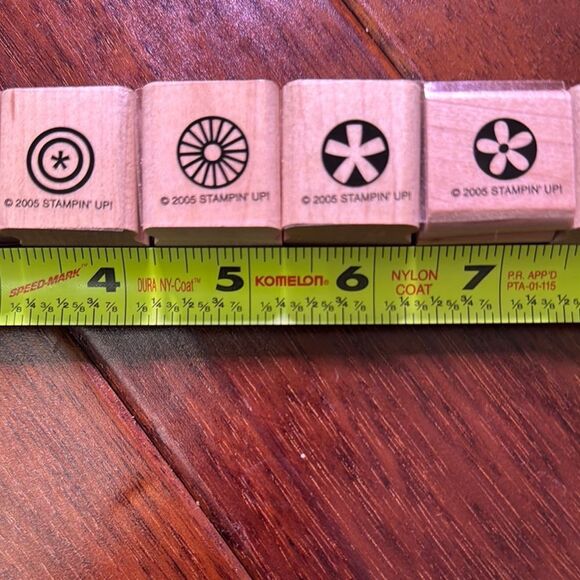 Wooden Stamps with Various Designs - Picture 3 of 4